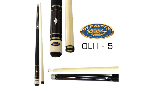 Olhausen Olh-5 Deluxe Inlaid Design Cues with Cue Case