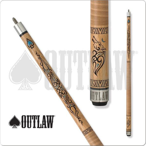 Outlaw OL52 Ash Pool Cue | Free Shipping | Gebhardts.com