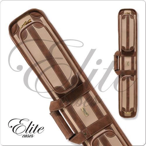 Elite Vintage ECVS48 Chestnut Pool Cue Case