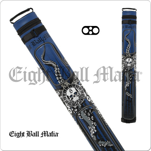 Eight Ball Mafia EBMCNA 3x5 Hard Cue Case | Free Shipping