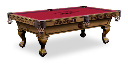 Arkansas Razorbacks Pool Table