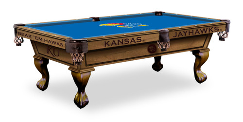 Kansas Jayhawks Pool Table