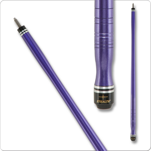 Stealth STH41 Purple Metallic Pool Cue with Hourglass Grip