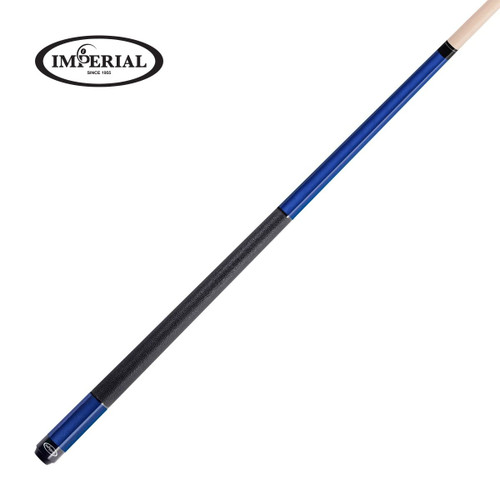 Imperial Vision Series Blue Two Piece Cue with Wrap