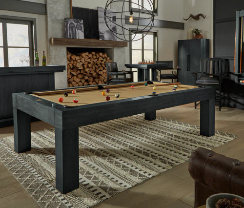 American Heritage Alta Pool Table Black Ash