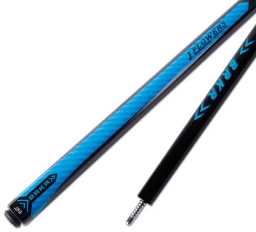 JFlowers BRKR Red Break Cue – Carbon Fiber Shaft w/ Leather Sport Wrap