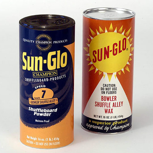 Sun-Glo Speed 7 (Shuffle Alley & Bowler Wax) Shuffleboard Powder Wax 16 oz. Can