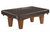Brunswick custom order pool table cover fitted over special size Brunswick pool table Brown leatherette