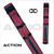 Action AC22 2x2 Burgundy Hard Cue Case