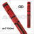 Action AC22 2x2 Red Hard Cue Case