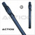 Action ACRND 1x2 Round Blue Hard Cue Case