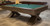 Olhausen Encore Pool Table Gun Metal Ebony Veneer