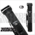 Instroke ISPR24 Premier Vinyl 2x4 black cue case standing upright with two large accessory pockets and shoulder strap