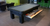 Olhausen Remington Pool Table Matte Graphite on Maple with Drawer