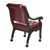 Darafeev Ponce De Leon Club Chair With Casters