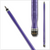 Stealth STH41 Purple Metallic Pool Cue with Hourglass Grip