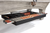Brunswick billiard table storage drawer open under 8 foot pool table for hidden accessory storage