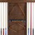 Imperial Deluxe Wall Cue Rack Whiskey