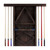 Imperial Deluxe Wall Cue Rack Dark Weathered Chestnut