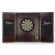 Presidential Rustic Dartboard Cabinet Chocolate