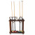 Presidential Straight Floor Cue Rack Espresso