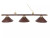 Presidential Brown Leather Metal Light