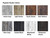 Finish Options