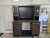 Rustic Custom Home Back Bar and Hutch