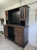 Rustic Custom Home Back Bar and Hutch