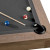 American Heritage Abbey Pool Table Antique Grey