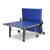 Cornilleau 500 Indoor blue table in playback position for solo practice

