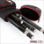Cuetec Pro Line black 2x4 hard case next to cues to show storage capacity