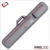 Cuetec Pro Line Speed gray 4x8 soft cue case standing upright with accessory pockets and backpack straps