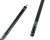 JFlowers Valen Flow JF20‑29F pool cue with black‑painted maple butt and carbon shaft full view