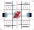 New Jersey Devils center ice logo under Lexan dome on Super Chexx Pro bubble hockey

