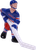 Hand-painted New York Rangers player figures on Super Chexx Pro bubble hockey rink

