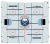Buffalo Sabres center ice logo with skated on surface under Lexan dome on Super Chexx Pro bubble hockey

