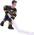 Hand-painted Buffalo Sabres player figures on Super Chexx Pro bubble hockey rink

