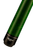 Valhalla VA105 Green stain wrapless pool cue by Viking with maple grain, a black joint collar, and black butt sleeve