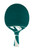 Cornilleau TACTEO 50 Turquoise Weatherproof Table Tennis 4 -Player Racket Set