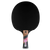 Cornilleau Excell 3000 Carbon indoor table tennis paddle with black rubber and blue grey handle