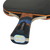 Base of Cornilleau Excell 1000 handle with blue and orange Excell branding

