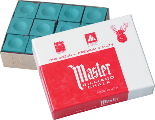 Master Chalk Dark Green Box of 12 - RR Games