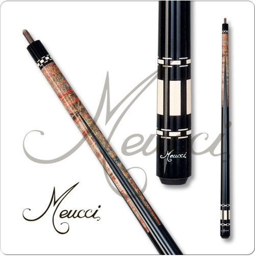 【USED】Meucci メウチ ビリヤードキュー HOF01 ケース付き Meucci HOF01 Black Dot Pool Cue | Free Shipping | Gebhardts.com