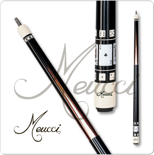Meucci HOF04 Black Dot Pool Cue | Free Shipping | Gebhardts.com