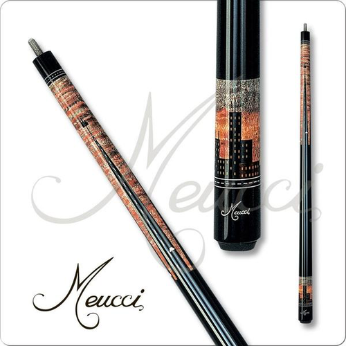 Meucci HOF06 Black Dot Pool Cue | Free Shipping | Gebhardts.com