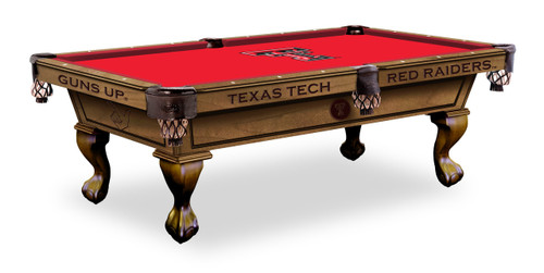 Olhausen Texas Tech University Red Raiders Pool Table - Gebhardts.com
