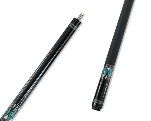 JFlowers Valen Flow Pool Cue – JF20‑29F w/ Elephant-Ear Leather Wrap