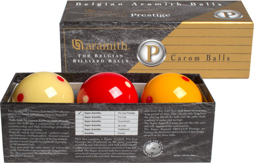 Super Aramith Pro-Cup Prestige Carom Set | Free Shipping