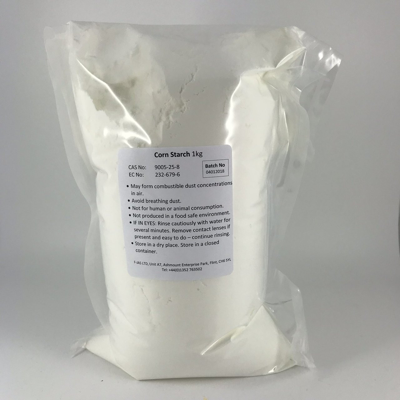 Corn Starch for Bath Bomb Making 1Kg